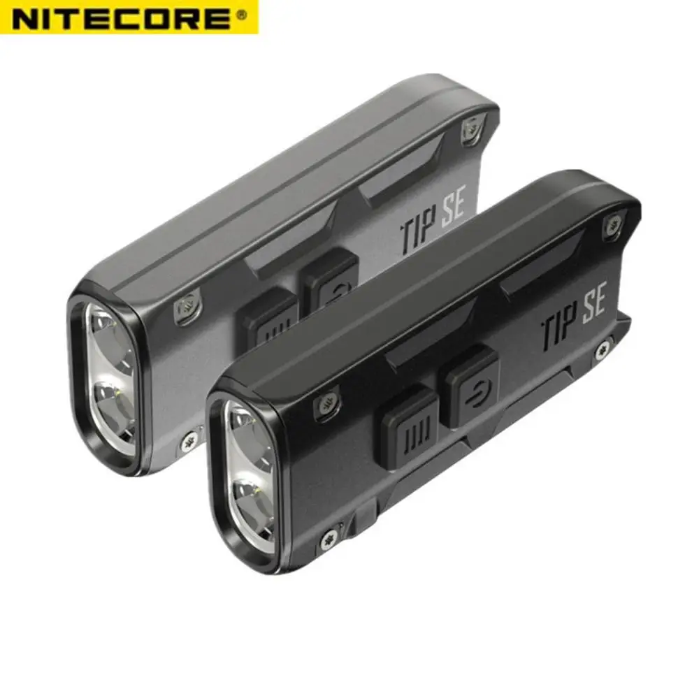 NITECORE 700LMs TIPSE мини металлический ключ кнопка светильник + зажим для Открытый