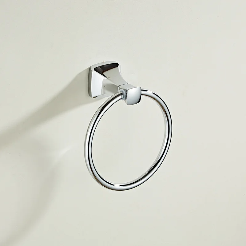 Серебряное кольцо для полотенец вешалка | Обустройство дома