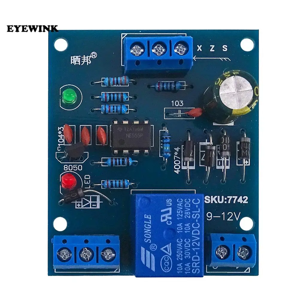 10 шт./лот модуль датчика уровня жидкости Датчик воды электронные компоненты 9-12 В