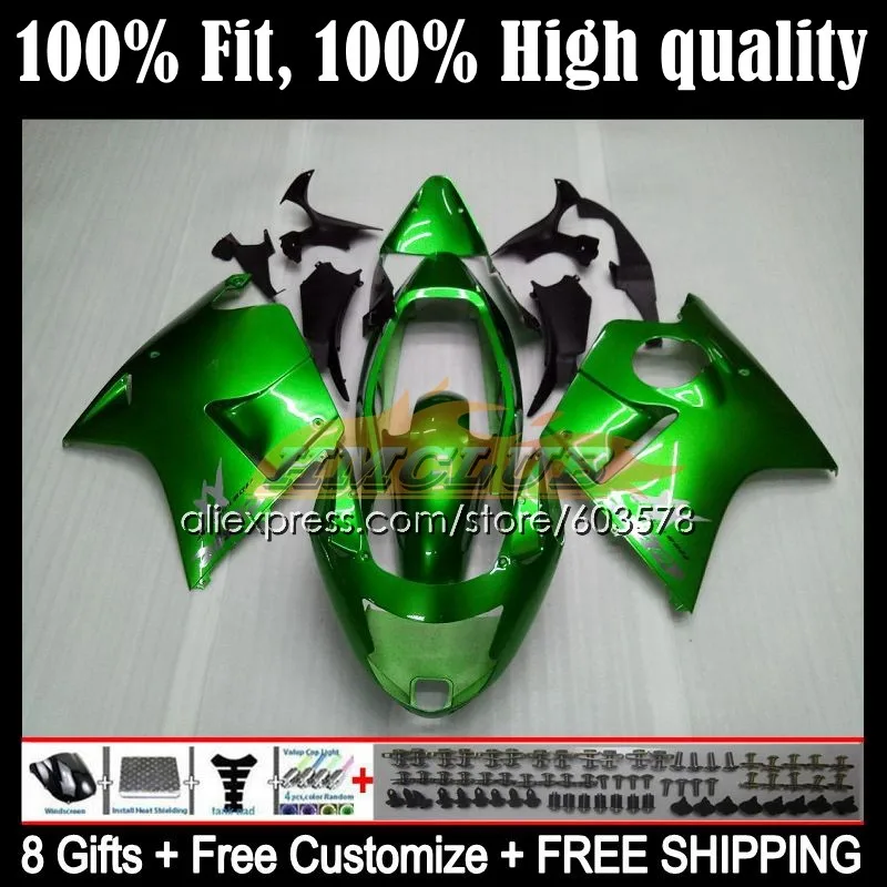 

OEM For HONDA Blackbird CBR1100XX 96 97 98 99 01 28CL.7 CBR1100 CBR 1100 XX 2002 2003 2004 2005 2006 2007 Fairing Glossy green