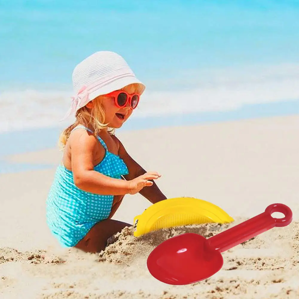 

8pcs Sand Shovels Children Sand Scoop Short Handle Shovels Plaything