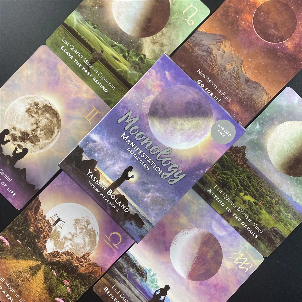 The Moon карты Оракл Tarot найти нужный момент Высококачественная настольная игра