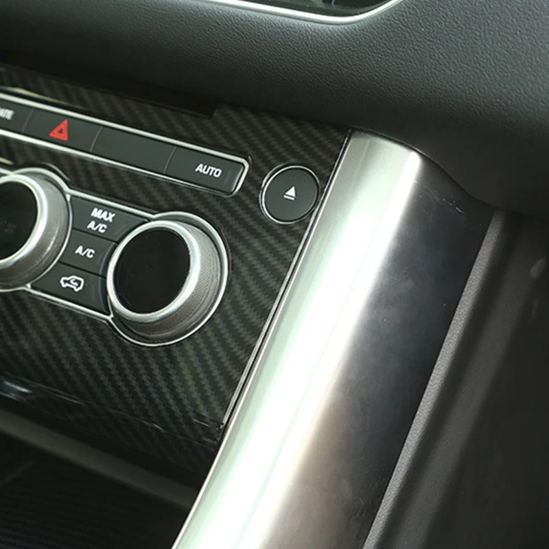 

Car Center Console AC Panel Frame Cover Trim for Land Rover Range Rover Sport RR Sport 2014-2017
