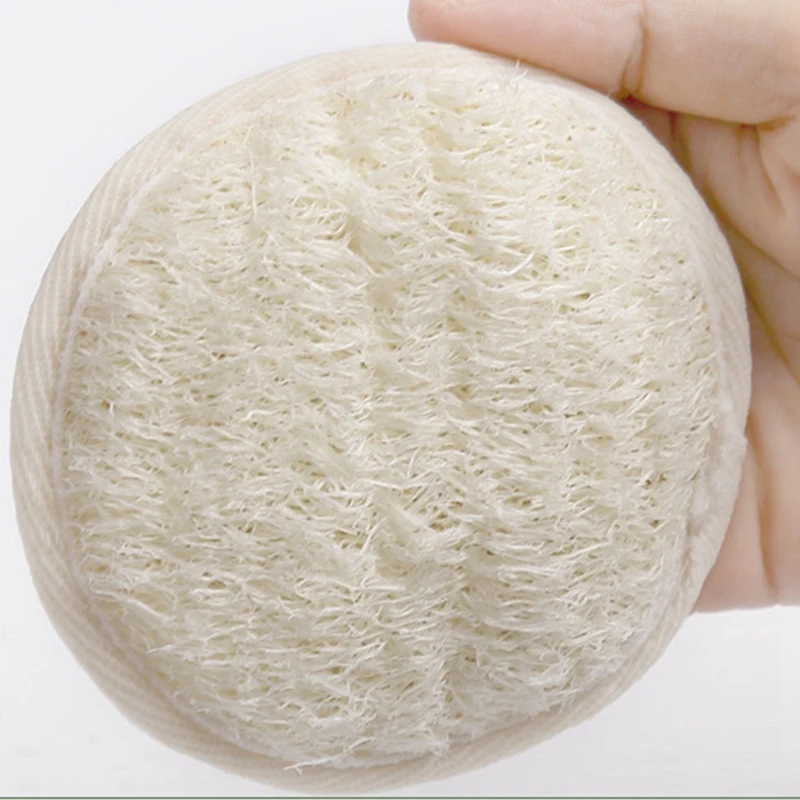 

18Pcs Exfoliating Loofah Pad Mini Round Bath Loofah Sponge Pad Exfoliating Scrub Natural Rubber Bath Sponge Brush Unisex