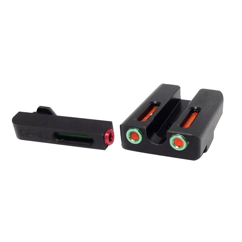 Оптика SPINA настоящая красная зеленая оптоволоконная передняя часть с боевой