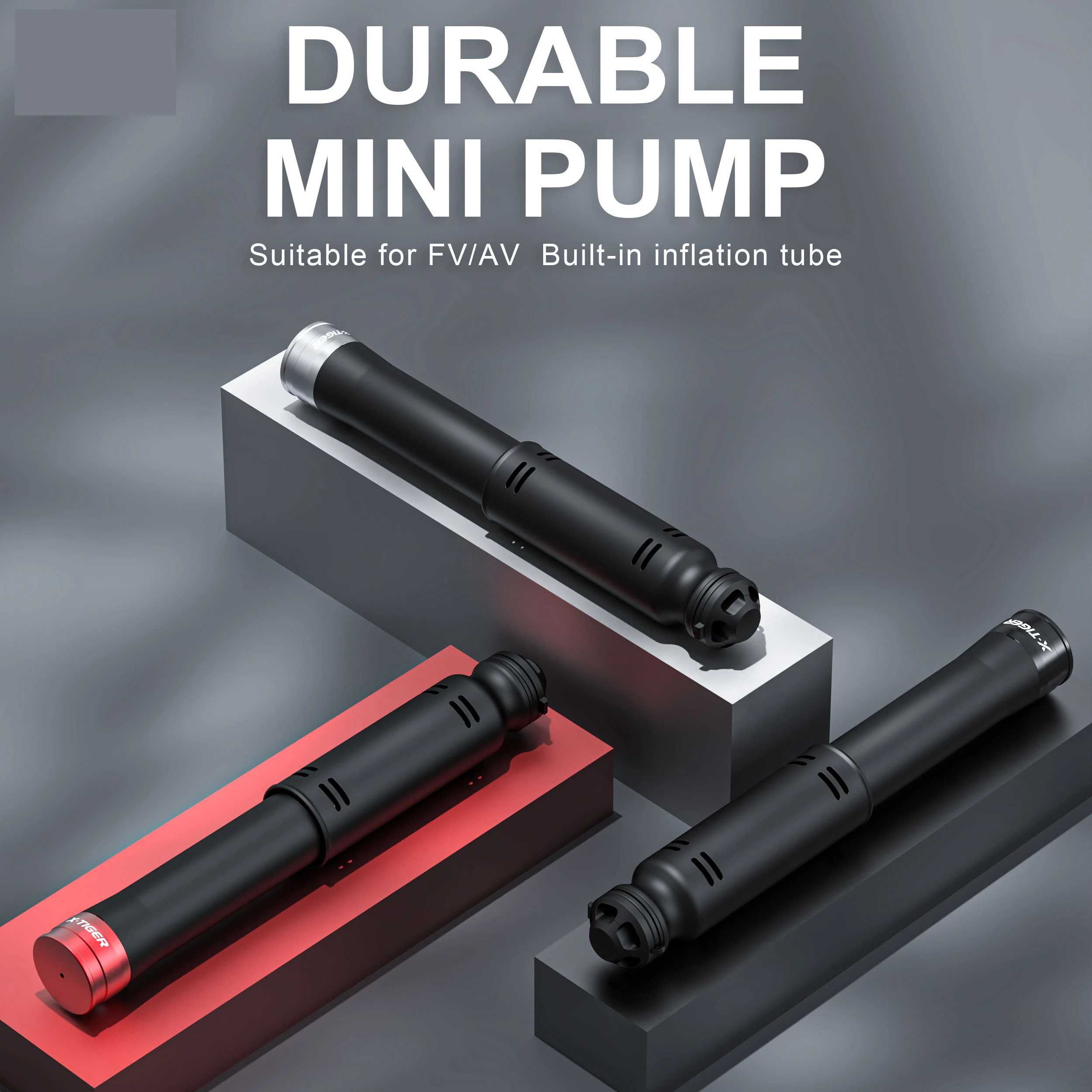 

Mini Bike Pump 110Psi Hand Pump Bicycle Pump Ball Toy Tire Inflator Schrader Presta Valve MTB Portable Cycling Air Pump