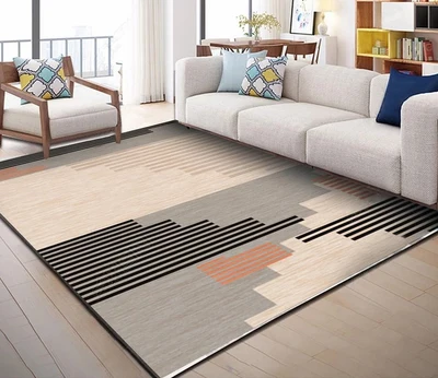 

High Quality Non-slip Floor Rug 200cm*300cm Big Carpets Nordic Series Ink Drawing Style Carpet For Living Room Carpet