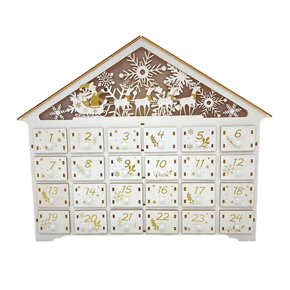 

Пустой календарь для прихода, чтобы заполнить себя-календарь для рождественского дома с обратным отсчётом до Рождества-календарь на 24 дня