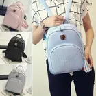 1 шт. женский рюкзак, школьная сумка для девочек из искусственной кожи, дорожный Простой Школьный рюкзак на плечо, Студенческая сумка