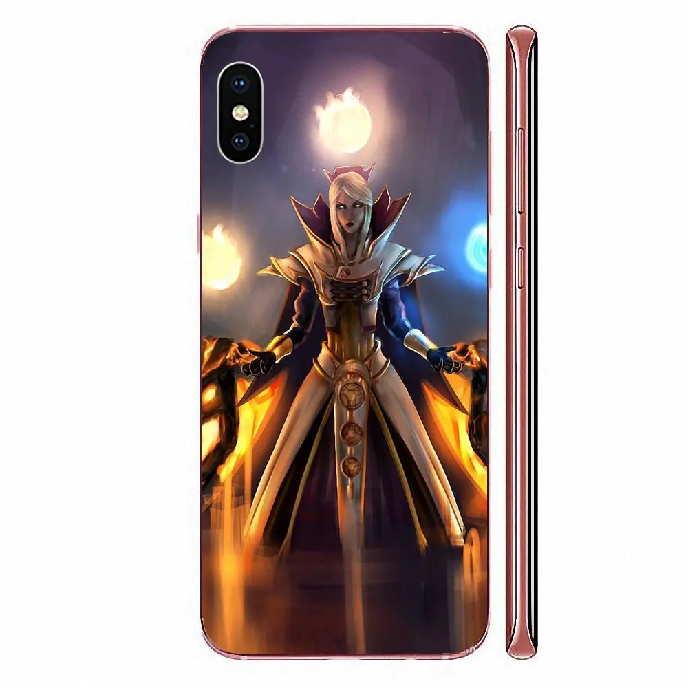 ТПУ силиконовый чехол для Xiaomi Redmi mi10 lite Pro Note 9 PRO Max 9s Mi9 K30 K20 5G Dota 2 Darkterror Безликий