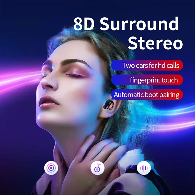 A1S TWS Bluetooth 5 0 гарнитура стерео наушники беспроводные спортивные для смартфона Xiaomi