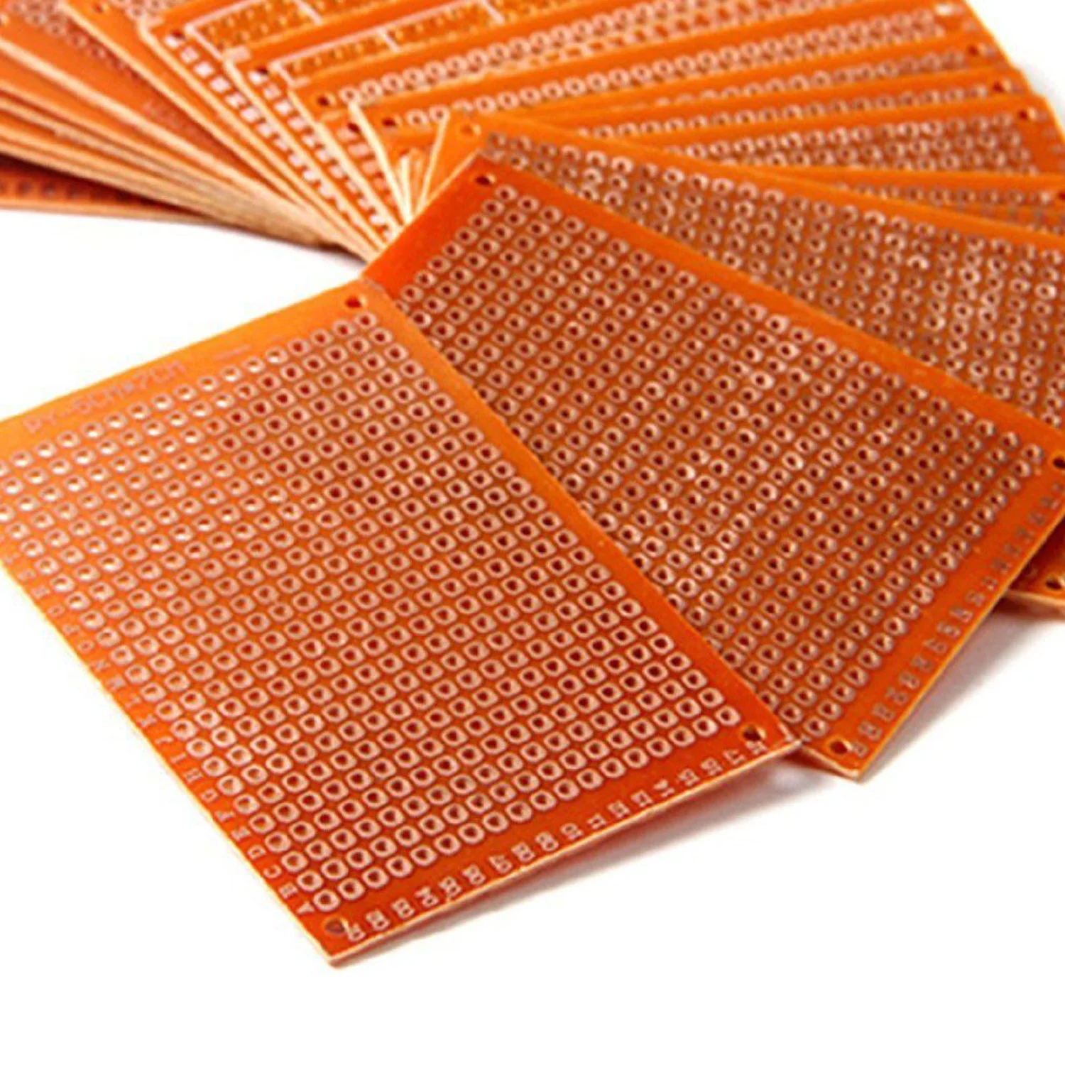 10x DIY PCB Универсальный прототип бумажная печатная плата Stripboard 5x7 см Новинка|Детали