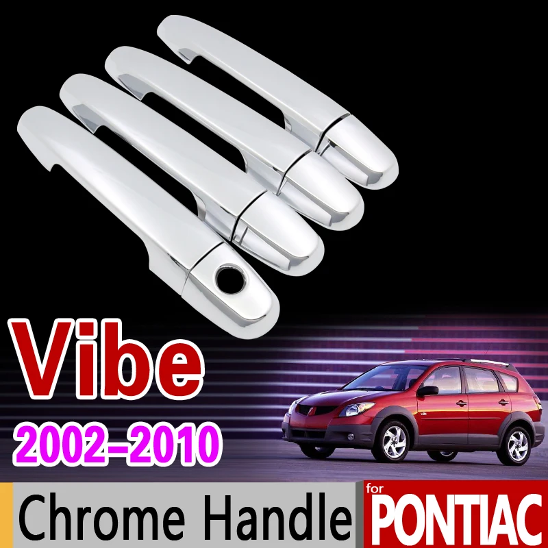 Набор наклеек для Toyota Voltz хромированная крышка ручки Pontiac Vibe 2002-2010 2003 2005 2007