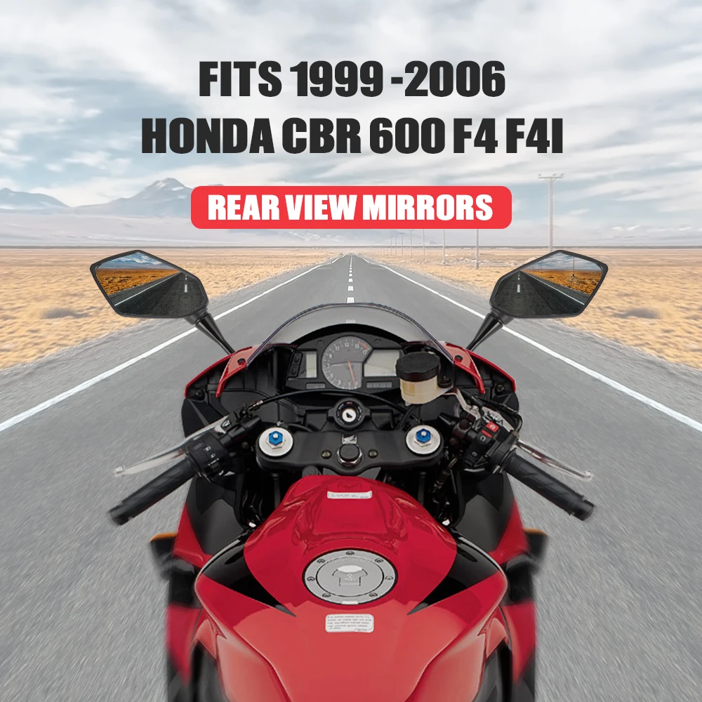 Зеркала заднего вида для мотоцикла Honda CBR600 F4 F4I 1999-2006 CBR900 CBR919 CBR929 CBR954 1998-2003