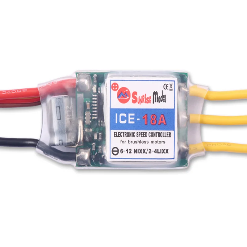 

SunriseModel ICE 18A 30A 40A 60A 80A 100A 120A 150A 2-6S Helicopter Airplane Brushless ESC with BEC Output for RC Models DIY