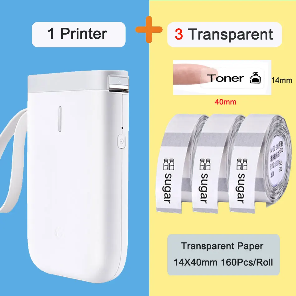 

Niimbot D11 Label Printer Mini Thermal Bluetoothprinter Portable Pocket Wireless Printer For Android IOS Phone Free APP Printers