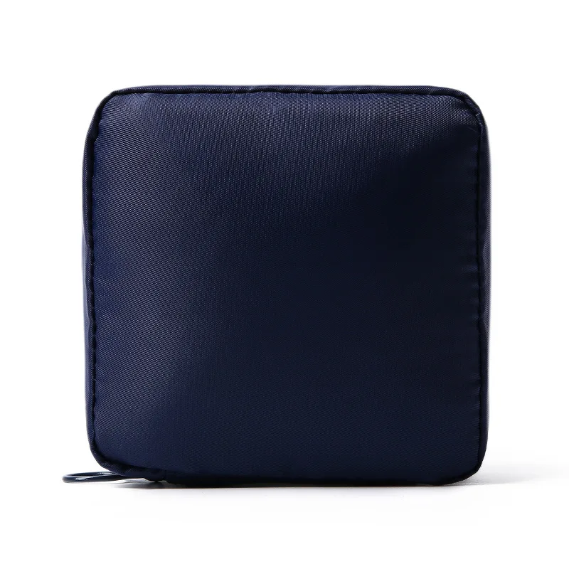 Dark blue Новая вместительная косметичка для гигиенических салфеток в путешествии, милая переносная Сумочка для женщин, полотенец, сумка для путешествий, маленький кошелек, сумочка-Органайзер - Цвет: Dark blue