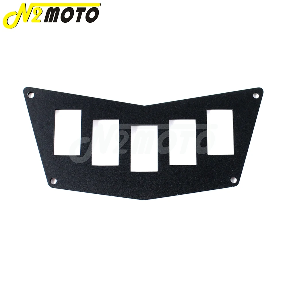 Черный 5 клавишный переключатель панель пластина для Polaris RZR 800 900 XP 570 2008-2017