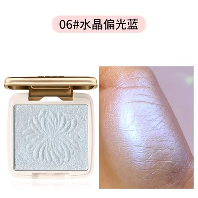 06 Novo Shimmer Glow Kit хайлайтер пудра палитра осветитель макияж тело лицо бронзант, контур хайлайтер Косметика осветляет кожу - Цвет: 06