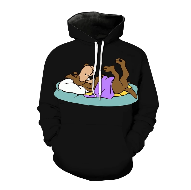 

2021 new 3D printing hoodie animal men and women fashion super Dalian hoodie