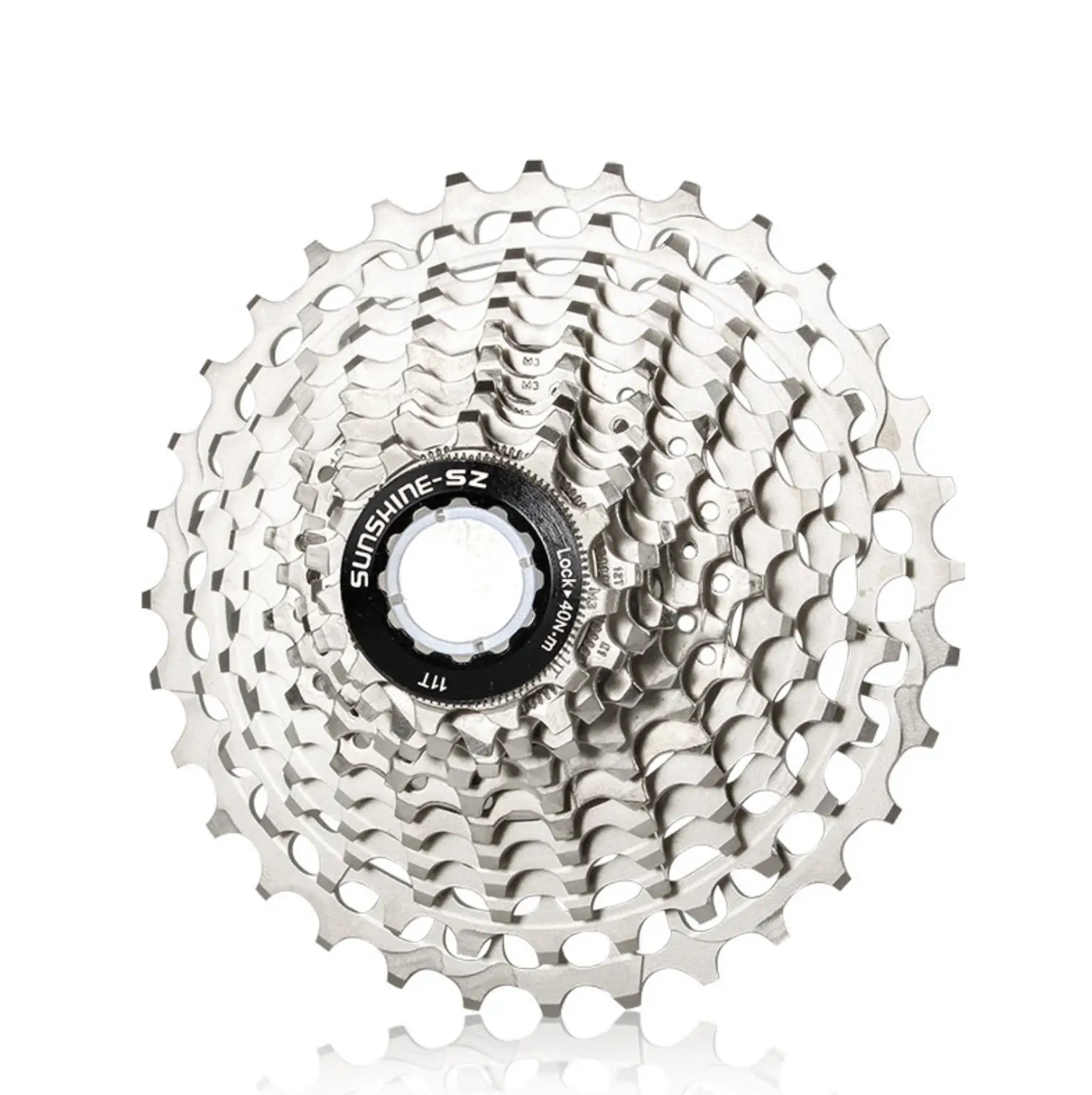 SUNSHINE Road Bicycle Freewheel 8S 9S 10S 11S 12 Speed 11-23T 25T 28T 32T 34T 36T Steel Variable Speed Cassette for Shimano SRAM