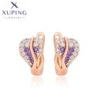 Xuping, модные ювелирные изделия, Новое поступление, золотистые серьги-кольца для женщин A00853866