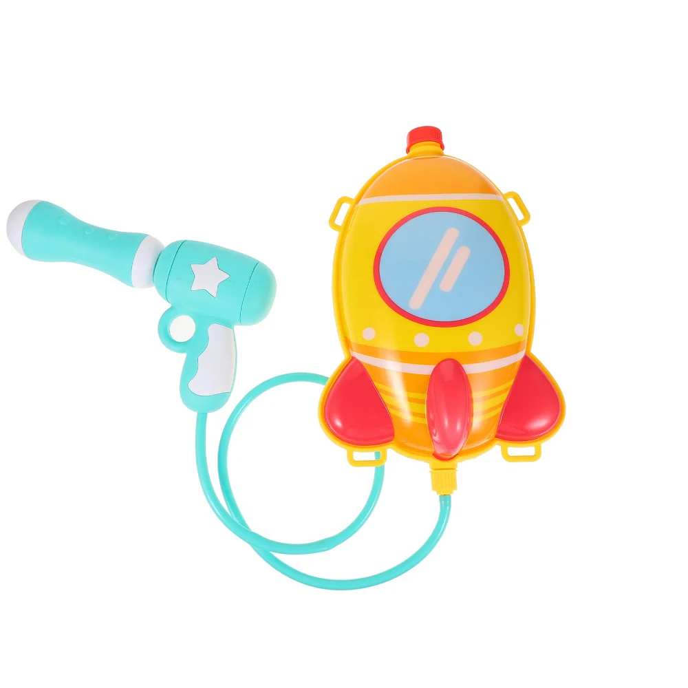 

Kids Lovely Cartoon Shape Water Spray Backpack Water (Yellow)