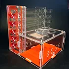 Новый DIY Acryl ic муравей ферма 12 тестовых трубок с зоной кормления акриловый муравей для насекомых домашняя мастерская муравьиного гнезда 14*14*15 см