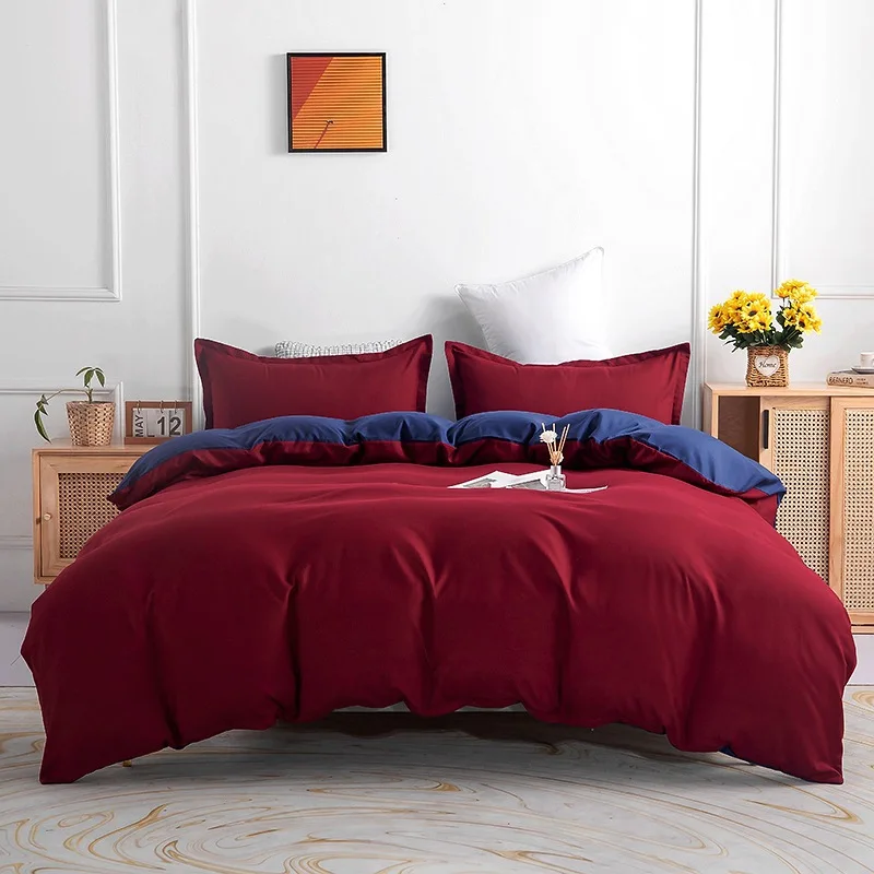 

Luxury Bedding Set Bed Linen Bedspread Duvet Cover for Home 2-seater Bed Covers Bedding Set Queen Size Bed Linen 135x200