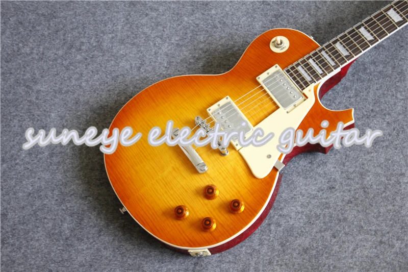 Suneye электрические гитары в Бостоне закат выцветает Отделка красное дерево