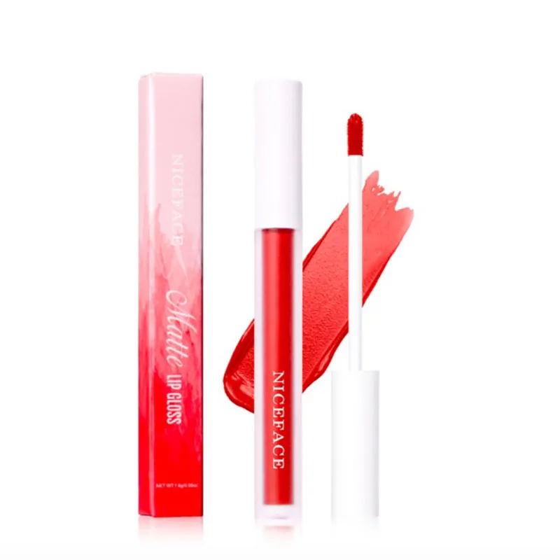 

Waterproof liquid Velvet lipstick Tube lip gloss base gel glitter batom matte Moisturizer rouge a levre maquilhagem Cosmetic