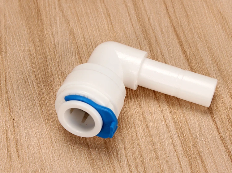 

1Pcs RO Water Elbow Quick Coupling Fitting Hose Reverse Osmosis System PP Pipe RO Water Fitting Pneumatic Fittings