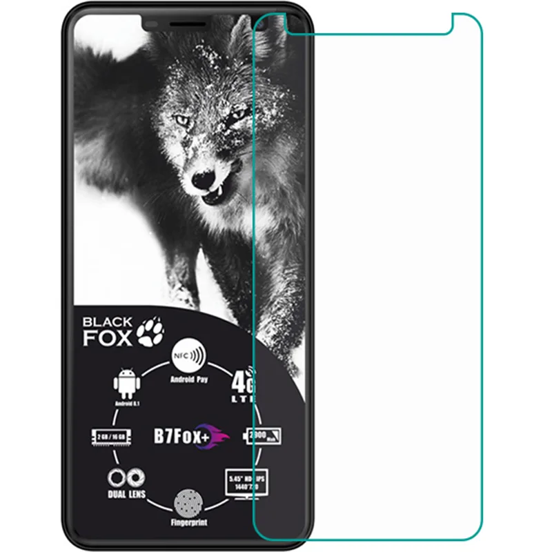 Закаленное стекло для Black Fox B7 BMM442D B7Fox + BMM443D защитная пленка Взрывозащищенная