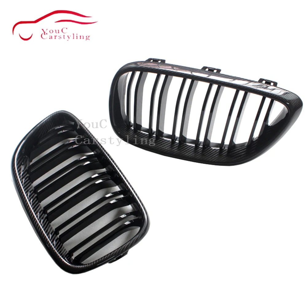 Решетка радиатора переднего бампера из углеродного волокна для BMW 2 series F22 F23 F87 M2