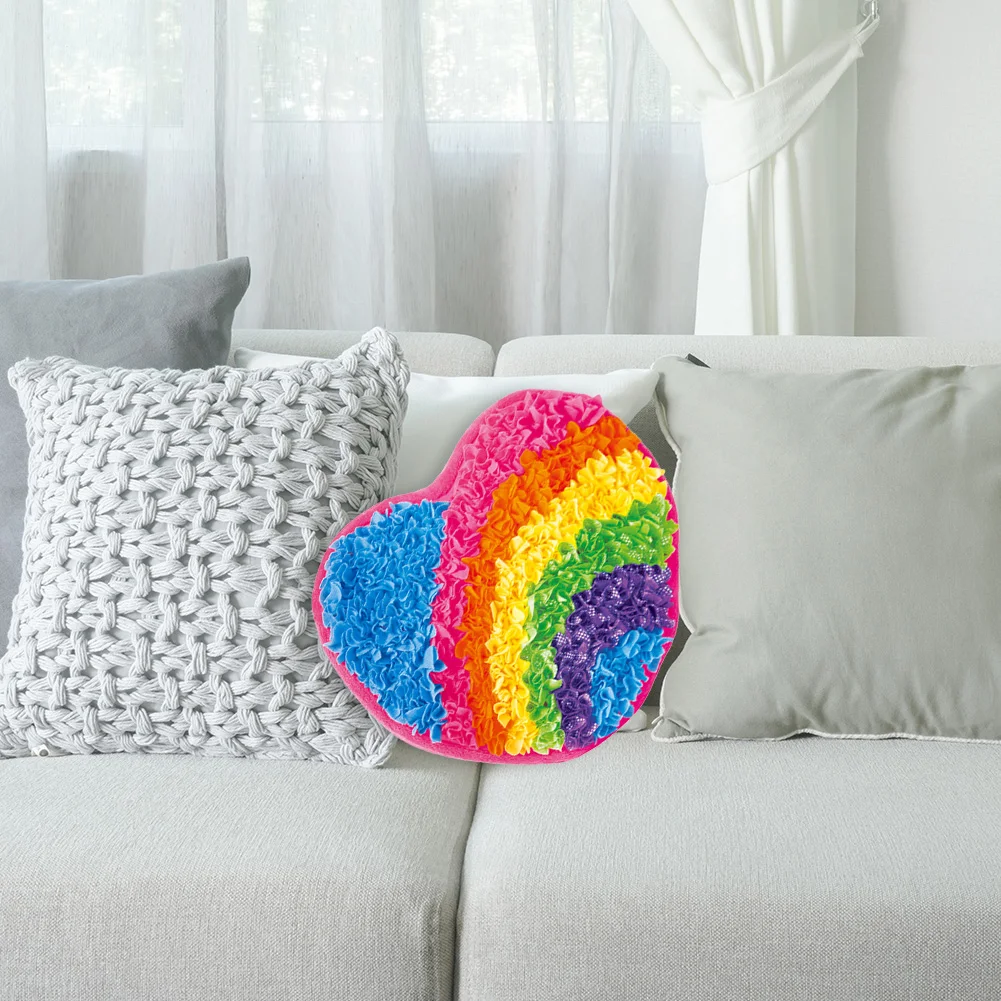 Tự Làm Chất Liệu Gói Hàng Thủ Công 3D Hoạt Hình Sang Trọng Gối Handmake Ngộ Nghĩnh Nghệ Thuật Đệm Giày Búp Bê Trẻ Em Tương Tác Đồ Chơi Trẻ Em Quà Tặng Sinh Nhật