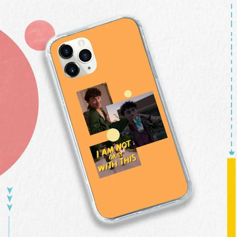 

I am not okay with this American TV series Phone Case for iPhone 11 12 mini pro XS MAX 8 7 6 6S Plus X 5S SE 2020 XR
