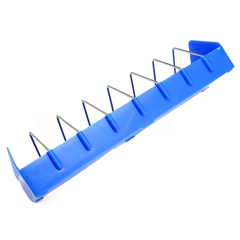 Alimentador de jaula de 16 pulgadas para aves, taza para mascotas, Paloma, suministros de comida, alimentaci&oacute;n de almacenamiento-4