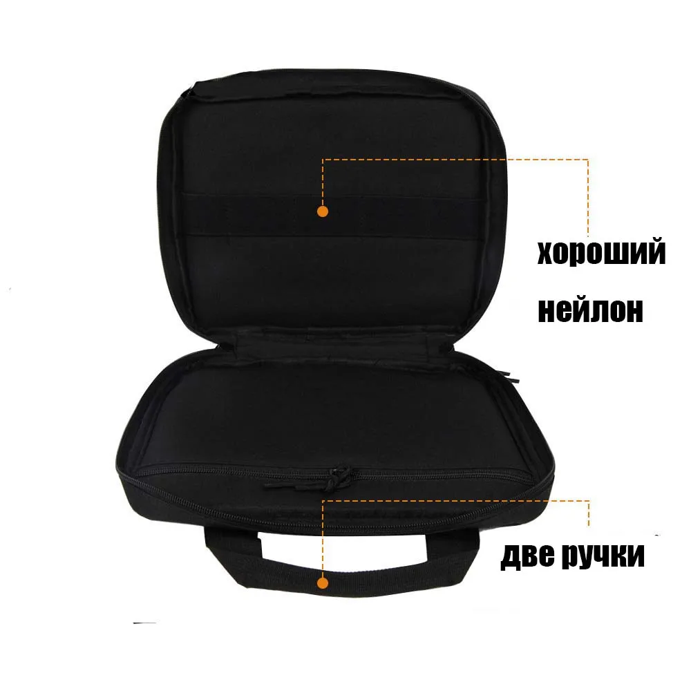 1" тактический нейлон пистолет Carry Bag Портативный Военное Дело пистолет чехол мягкий прочный Пистолет Журнал Чехол