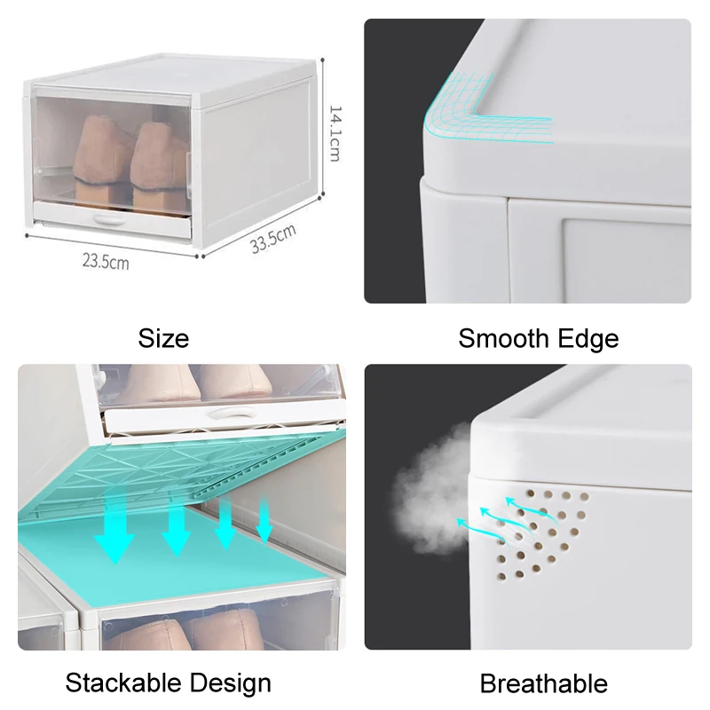 1 шт. утолщенная коробка для обуви | Дом и сад