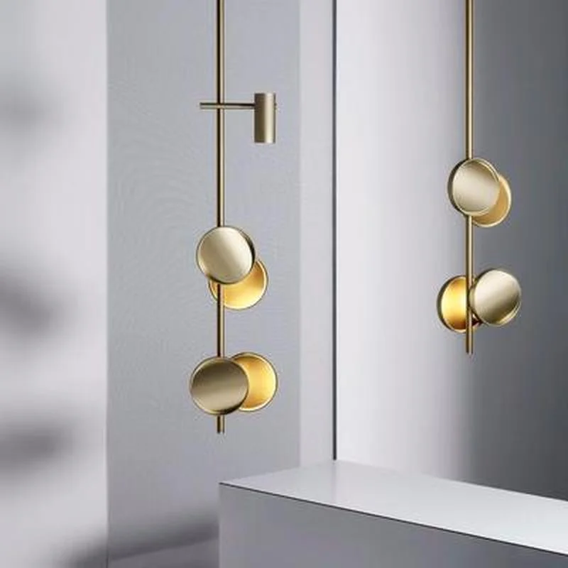 Подвесной светильник в скандинавском стиле креативная Роскошная полоска