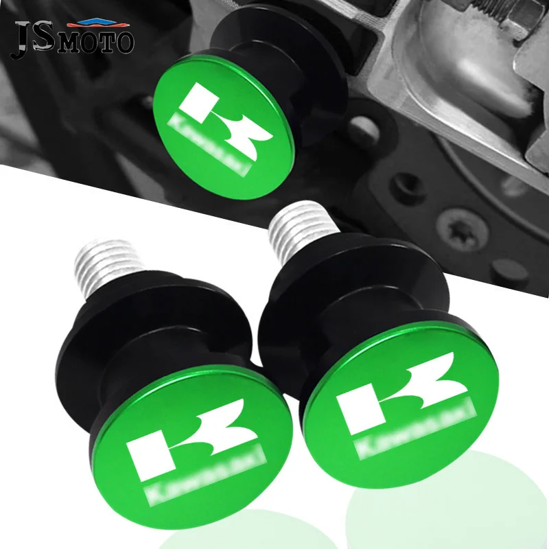 

For Kawasaki Z650 Z800 Z900 Z1000 SX Z400 NINJA 650 400 1000 Versys 650/1000 ZX6R ZX-10R Swingarm Sliders Spools Stand Screws