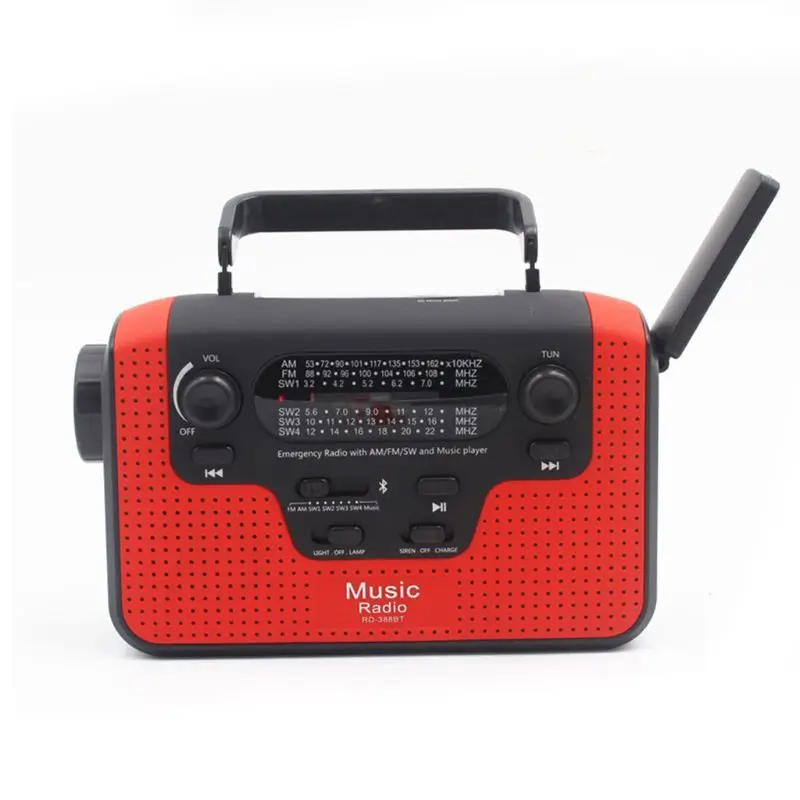 

Портативная ручная радиокарта Bluetooth-совместимый динамик аварийный телефон