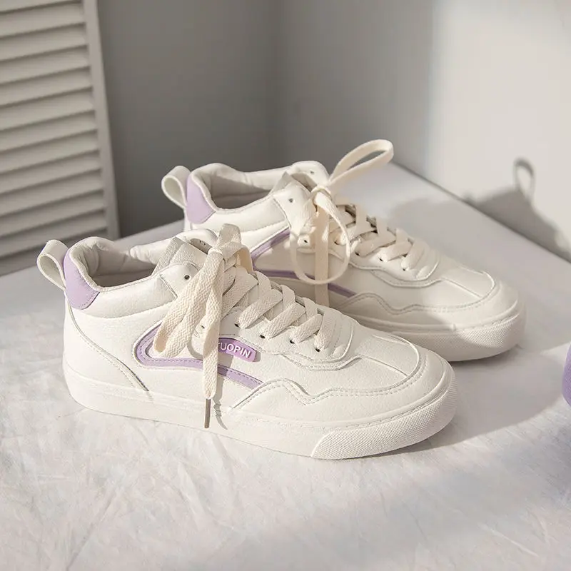 

Sneakers Women's Sports Shoes Casual Kawaii Flats 2021 Fashion Spring New Platform Vulcanize Little White Footwear