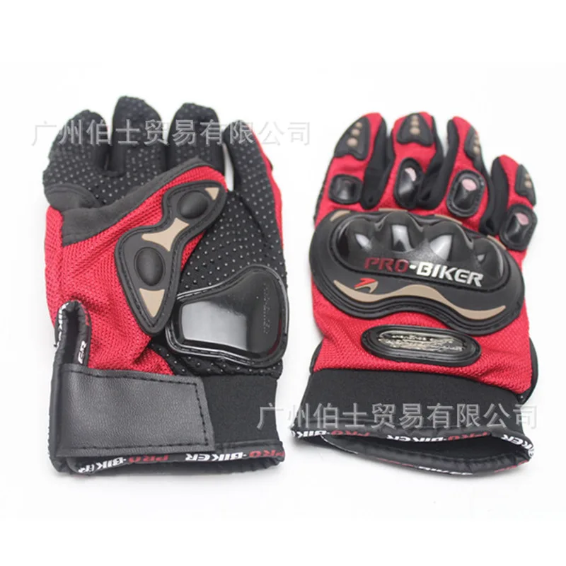 Мотоциклетные перчатки с пальцами локомотивные гоночные автомобили устойчивые