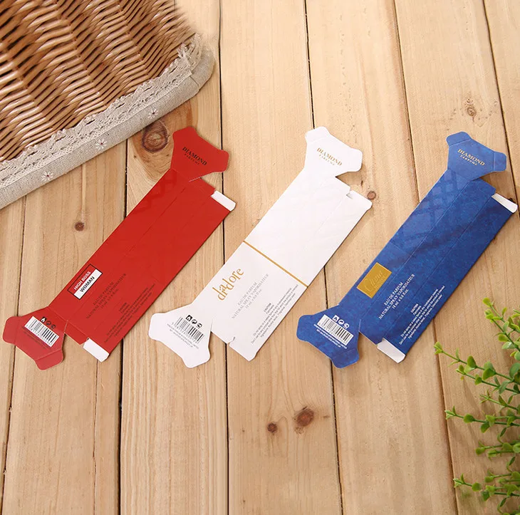 Пользовательские печатные складные пустые для косметического крема бумажная