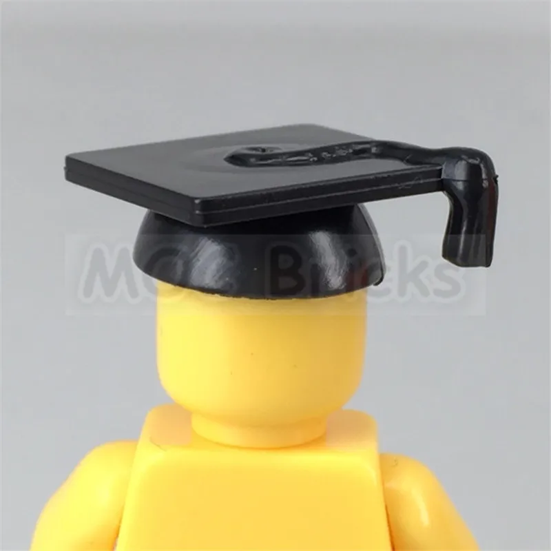10 шт./лот кубики Moc фигурки шлем головные уборы аксессуары для DIY фигурка часть строительные блоки игрушки для детей куклы - Цвет: 2040A