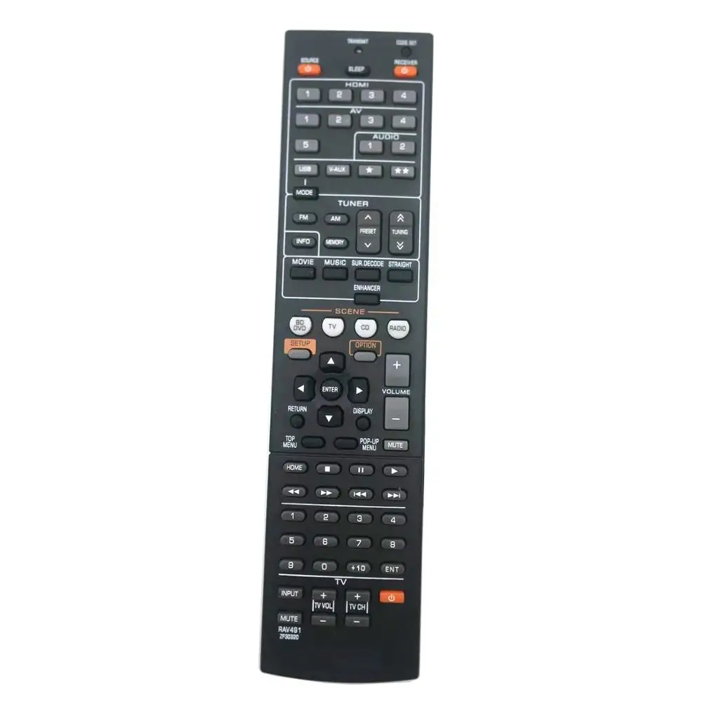 Новый пульт дистанционного управления для Yamaha RAV491 ZF30320 AV ресивер HTR 4066 RX V575 V479 YHT
