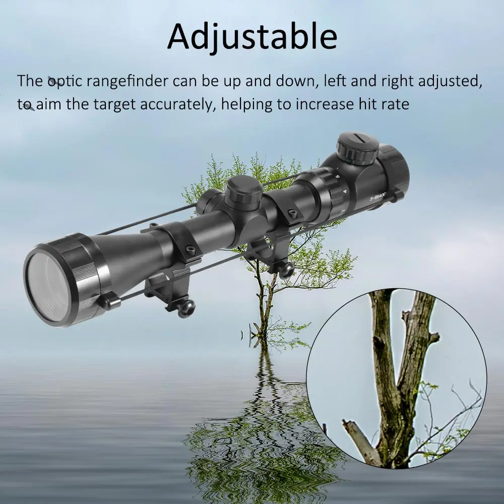 Оптический дальномер металлический практичный с подсветкой оптический Снайпер