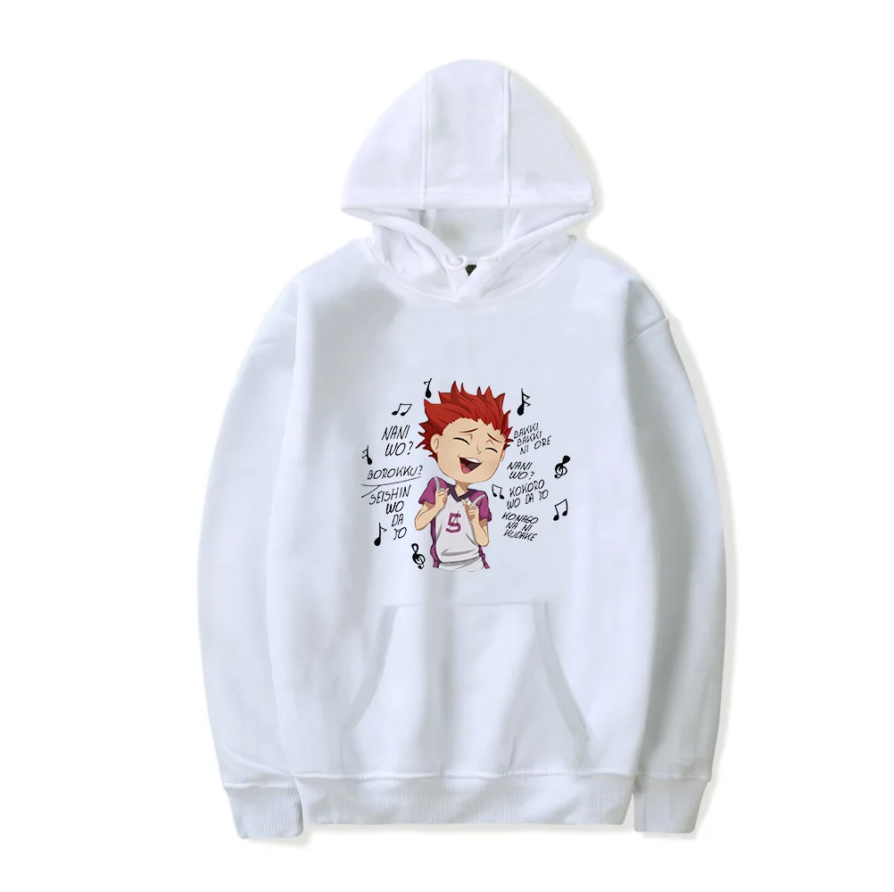 

3-16 Years Printed Haikyuu!! Hoodie Men Women Hooded Boys Girls Sweatshirts Kids Clothes Anime Haikyuu!! Sweatshirts Boy Clothes