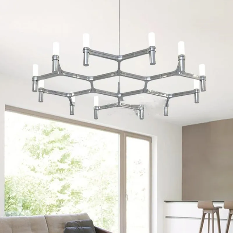 Подвесной светильник современный постмодерн подвесной для лобби лестницы 12